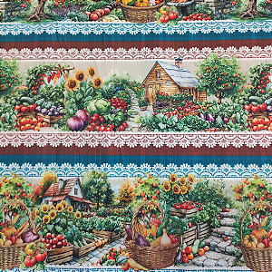 TECIDO 100% ALGODÃO DIGITAL IGARATINGA - BARRADOS AGRO - PREÇO 0,50M X 1,50