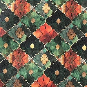 NYLON ACQUA DECOR ARABE 3 - PREÇO DE 0,50 x 1,40