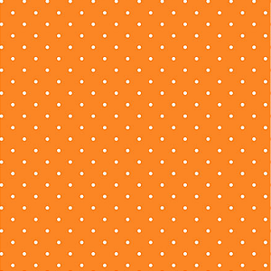 TECIDO TRICOLINE 100% ALGODÃO MICRO POÁ LARANJA - PREÇO DE 0,50 x 1,50MT