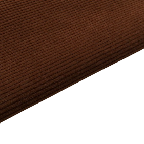 VELUDO COTELE DUBLADO MARROM 0,50 X 1,40 MT