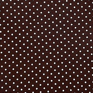 TECIDO 100% ALGODÃO MINI POÁ MARROM CAFÉ - PREÇO DE 0,50 x 1,50MT