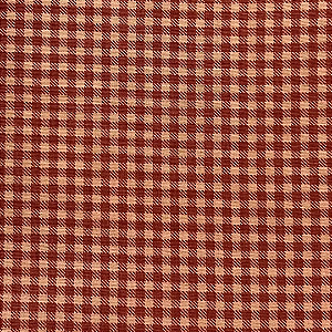 TECIDO 100% ALGODÃO IGARATINGA XADREZ TOM TOM TELHA - PREÇO 0,50M X 1,50M