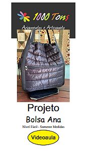 PROJETO BOLSA ANA + VIDEO AULA NO FACEBOOK
