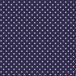 TECIDO 100% ALGODÃO PERIPAN - MINI POÁ AZUL MARINHO - PREÇO DE 0,50 x 1,50MT