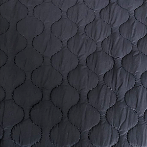 TECIDO MATELASSADO NYLON AZUL MARINHO QUILTING DUNAS - 1,00 X 1,40 MT