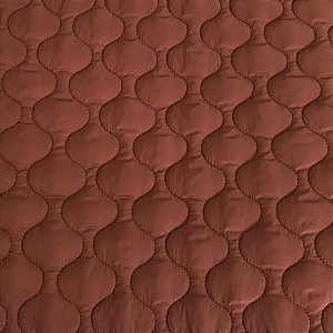 TECIDO MATELASSADO NYLON CHOCOLATE QUILTING DUNAS - 1,00 X 1,40 MT
