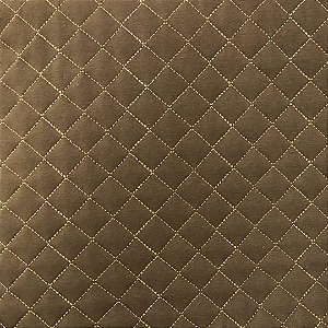 TECIDO MATELASSADO SARJA RETO MARROM LINHA BEGE - PREÇO DE 0,50 X 1,50