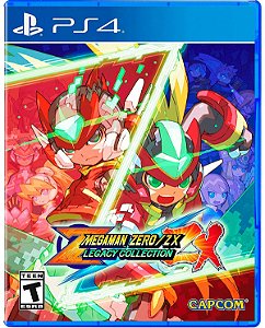 Mega Man Zero/ZX Legacy Collection - PS4 - Novo