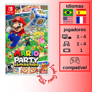 Mario Party Superstars - SWITCH [EUA]