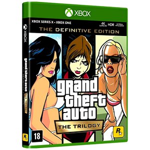 Grand Theft Auto The Trilogy The Definitive Edition (GTA Trilogia) - XBOX SERIES X / XBOX ONE PRÉ-VENDA