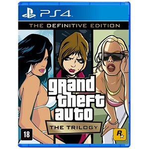 Grand Theft Auto The Trilogy The Definitive Edition (GTA Trilogia) - PS4 PRÉ-VENDA