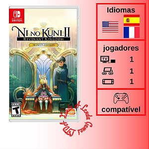 Ni No Kuni II Revenant Kingdom Prince's Edition - SWITCH [EUA]