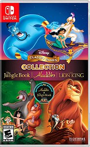 Disney Classic Games Collection: Aladdin + O Rei Leão + Mogli - SWITCH [EUA]