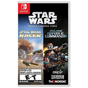 Star Wars Racer + Star Wars Republic Commando Double Pack - SWITCH [EUA]