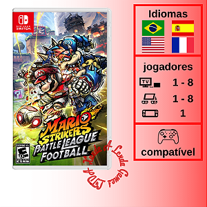 Mario Strikers Battle League - SWITCH [EUA]