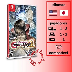 Bloodstained Curse of the Moon 2 - SWITCH [EUA]