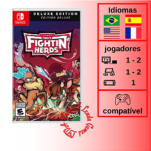 Them's Fightin' Herds Deluxe Edition -  SWITCH [EUA]