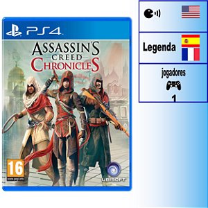 Assassin's Creed Chronicles - PS4 - Novo