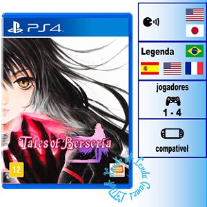 Tales of Berseria - PS4 - Novo