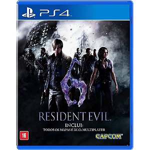 Resident Evil 6 - PS4 - Novo