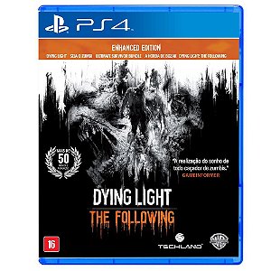 Dying Light the Following Enhanced Edition - PS4 - Usado