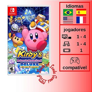Kirby's Return to Dream Land Deluxe - SWITCH [EUA]