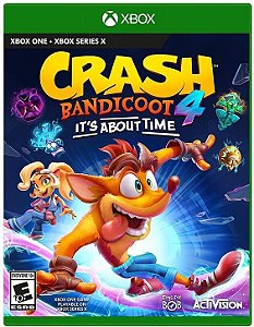 Crash Bandicoot 4 It's About Time - XBOX ONE [EUA] Usado