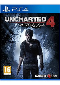 Jogo de Ps4 Uncharted 4 a Thief´s End - Game Uncharted 4 a Thief´s