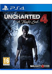 Uncharted 4 A Thiefs End Ps4 - Midia Fisica