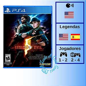 Resident Evil 5 - PS4  [EUA]
