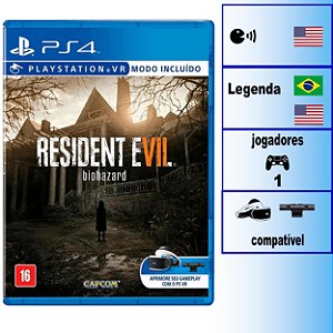 Resident Evil 7 Biohazard - PS4 - Novo