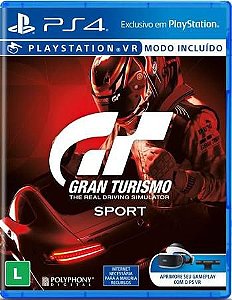 Gran Turismo Sport - PS4 - Novo