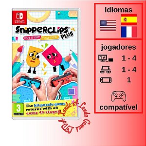 Snipperclips Plus Cut It Out Together - SWITCH [EUROPA]