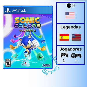 Sonic Colors Ultimate - PS4 [EUA]