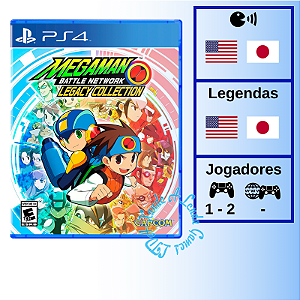 Mega Man Battle Network Legacy Collection - PS4 [EUA]