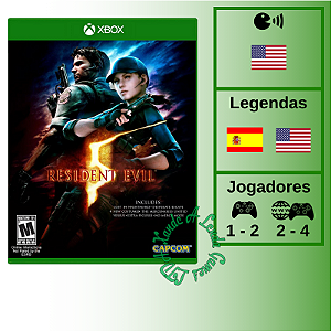 Resident Evil 5 - XBOX ONE [EUA]
