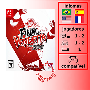 Final Vendetta Collector's Edition - SWITCH [EUA]