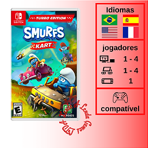 Smurfs Kart Day 1 Edition - SWITCH [EUA]