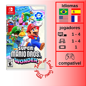Super Mario Bros Wonder - SWITCH [EUA]