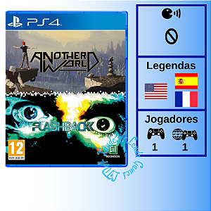 Another World & Flashback Double Pack - PS4 [EUROPA]