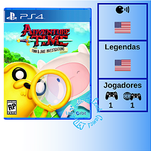 Adventure Time Finn and Jake Investigations - PS4 [EUA]