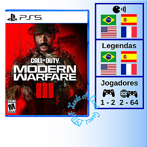 Call of Duty Modern Warfare 3 - PS5 [EUA]