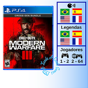Call of Duty Modern Warfare 3 - PS4 [EUA]
