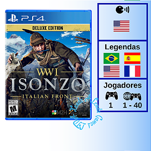 Isonzo Deluxe Edition - PS4 [EUA]