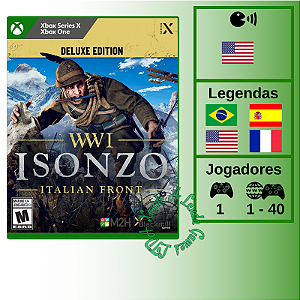 Isonzo Deluxe Edition - XBOX ONE [EUA]