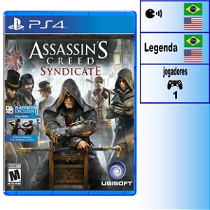Assassin's Creed Syndicate - PS4 - Novo