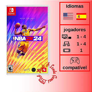 NBA 2K24 Kobe Bryant Edition - SWITCH [EUA]