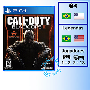 Call of Duty Black Ops III Zombies Chronicles - PS4 [EUA]