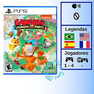 Garfield Lasagna Party - PS5 [EUA]