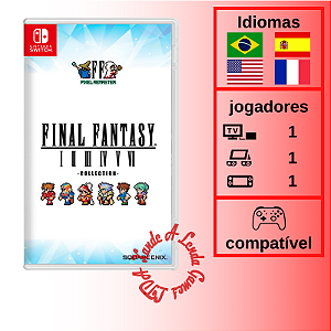 Final Fantasy I-VI Pixel Remaster Collection - SWITCH [ÁSIA]